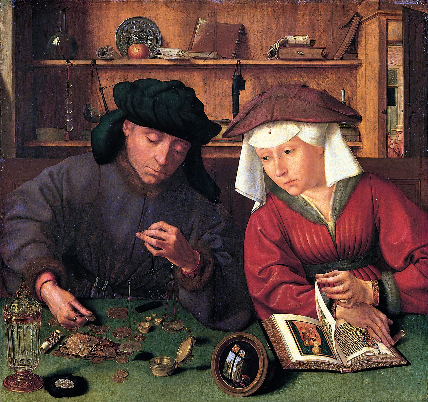 Quentin Massys, The Moneylender and His Wife (1514)